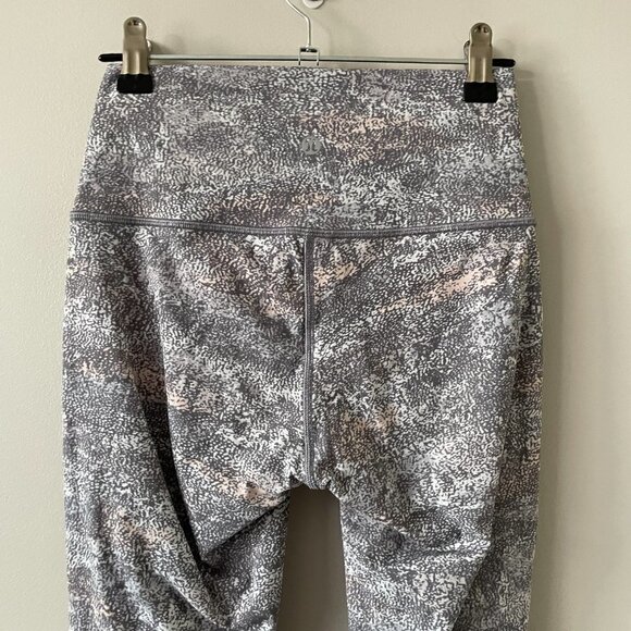Lululemon Wunder Under High Rise Tight Yoga Leggings Full-on Luxtreme Gray 4 - Picture 4 of 6